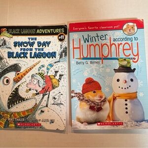 Scholastic Kids Learning Books Set - Black Lagoon & Humphrey, Nancy Drew